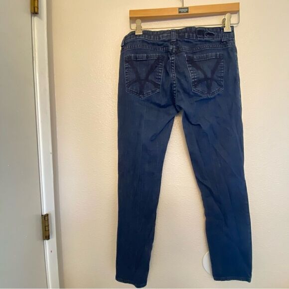 Kut From The Kloth skinny low mid rise dark wash jeans-4 - Picture 3 of 11